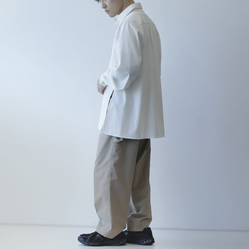 whitex side slit shirt