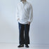 whitex bandcolor pullover shirt