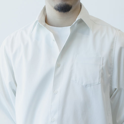 whitex side slit shirt